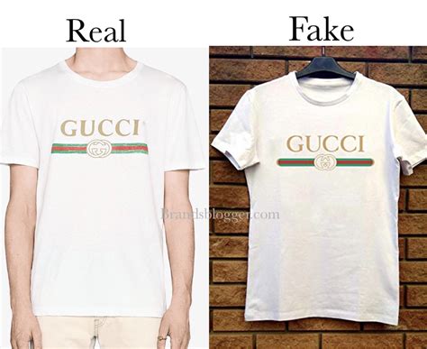 Gucci t-shirt counterfeit